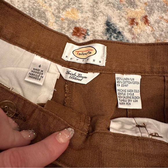 Talbots Tan Chinos - Picture 2 of 3